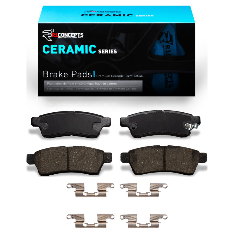 Nissan Frontier Brake Pads - Rear - R1 Concepts - Ceramic - `05-`25